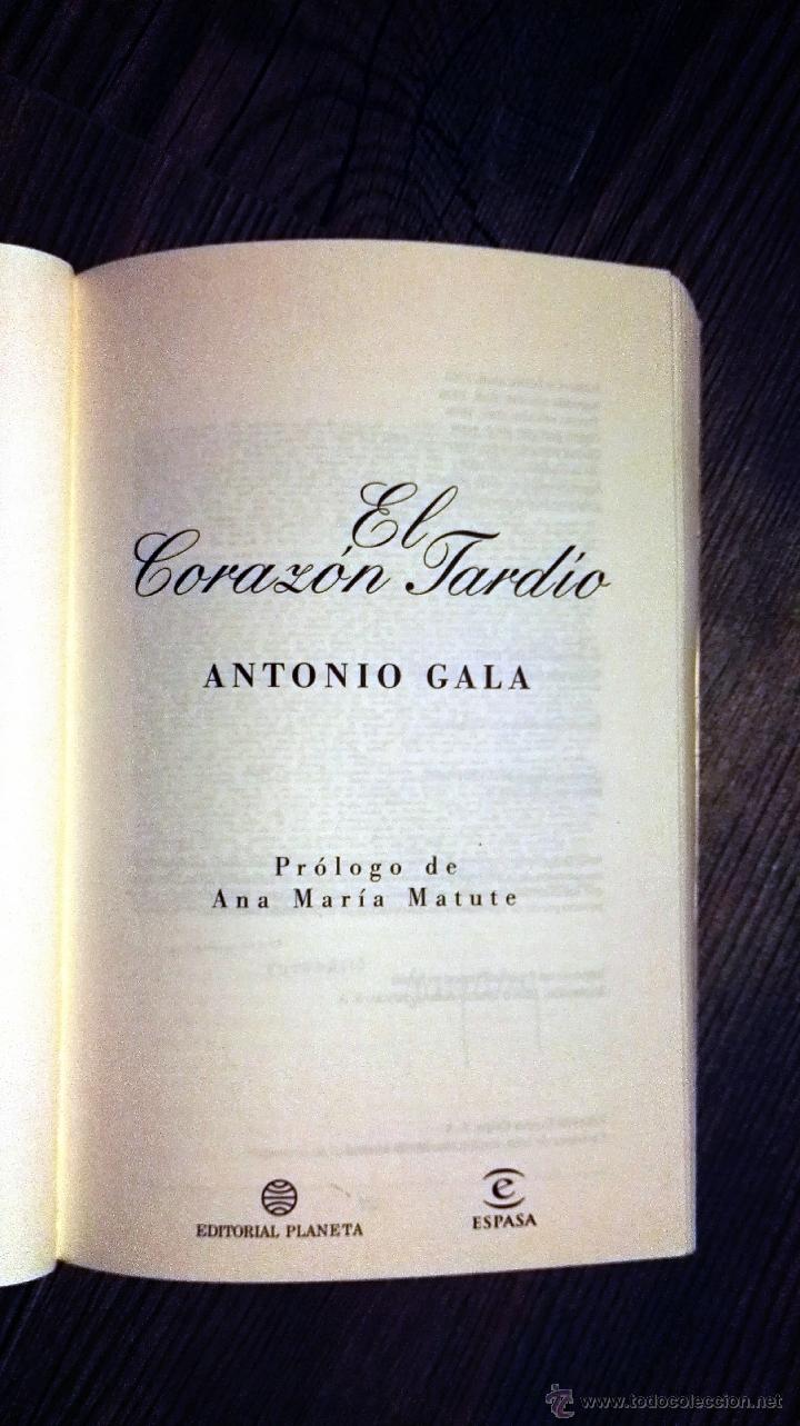 Libros de segunda mano: El coraz&oacute;n tard&iacute;o - Foto 2