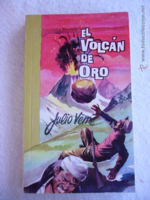 Libros de segunda mano: El volc&aacute;n de oro Julio Verne - Foto 1