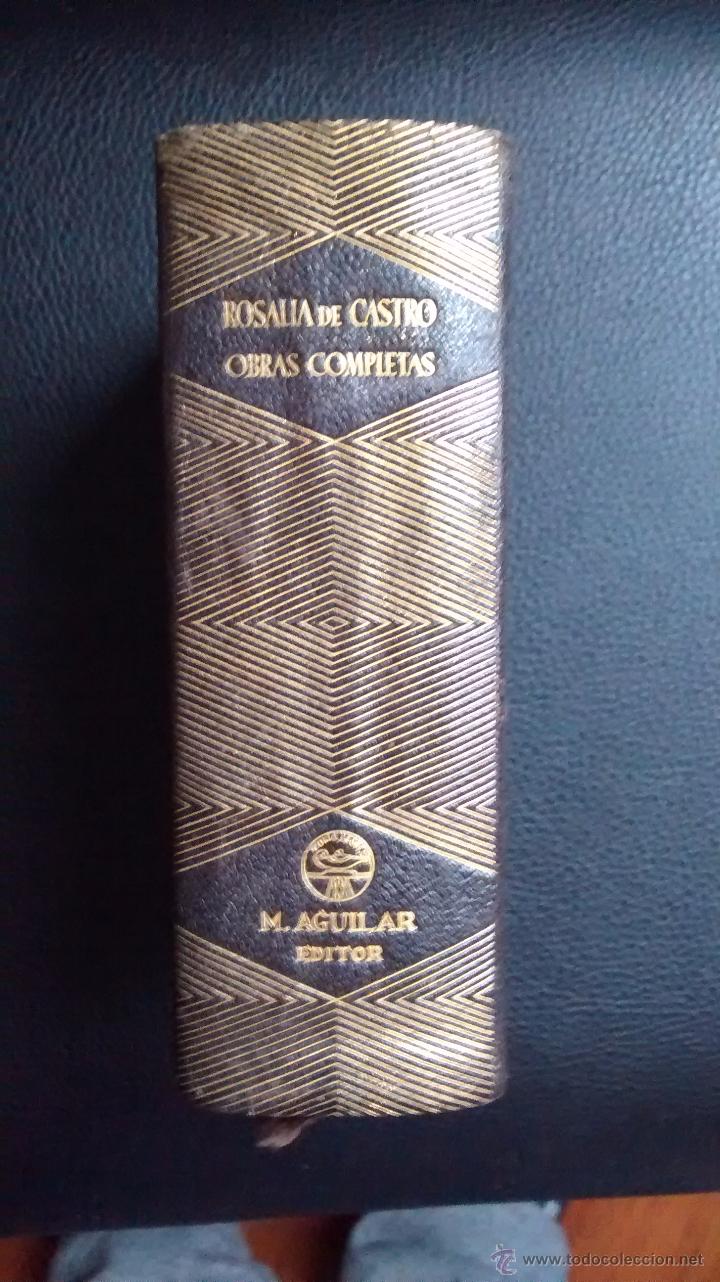 Libros de segunda mano: Obras completas Rosal&iacute;a de Castro 1944 - Foto 1