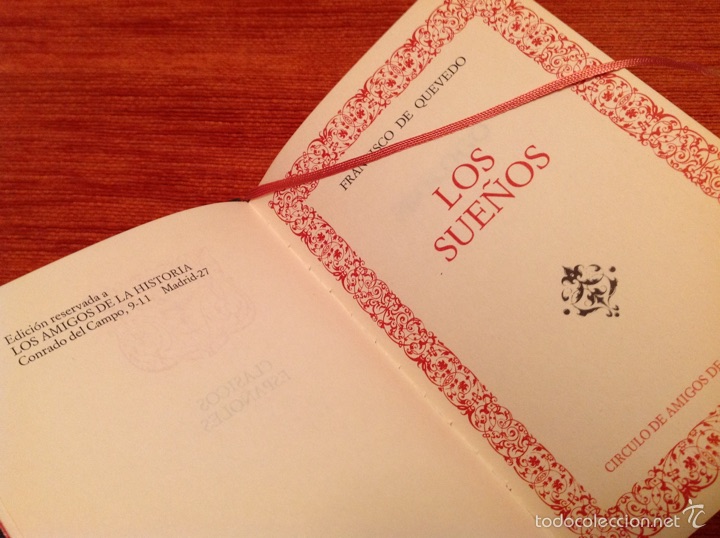 Libros de segunda mano: Los Sue&ntilde;os. Francisco de Quevedo (Colecci&oacute;n Cl&aacute;sicos Espa&ntilde;oles) - Foto 3