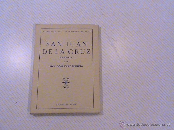 Libros de segunda mano: San Juan de la Cruz (antolog&iacute;a) - Foto 1