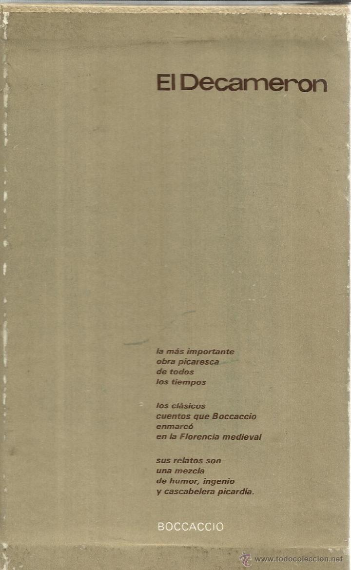 Libros de segunda mano: EL DECAMERON. BOCACCIO. EDICIONES RODEGAR. BARCELONA. 1968 - Foto 2