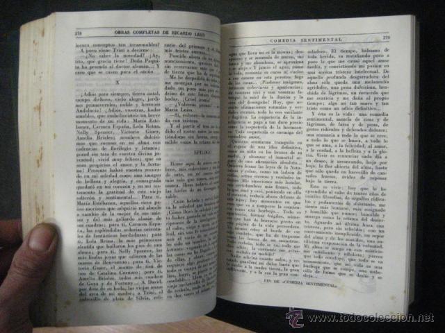 Libros de segunda mano: RICARDO LEON , OBRAS COMPLETAS,  BIBLIOTECA NUEVA 1944 - Foto 15