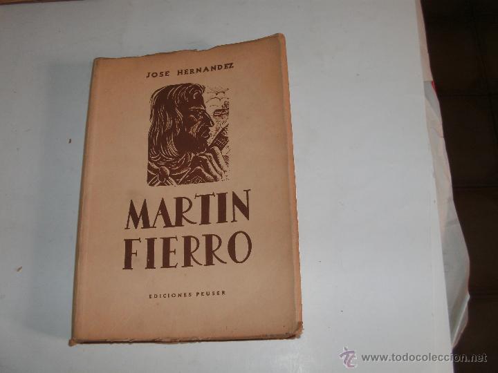 Libros de segunda mano: JOSE HERNANDEZ - MARTIN FIERRO - - Foto 1