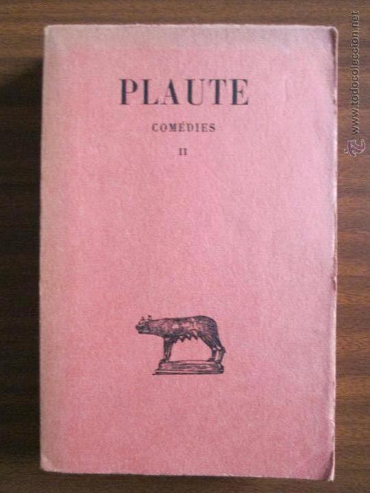 Libros de segunda mano: Com&eacute;dies [Comedias] --- Plauto - Foto 1