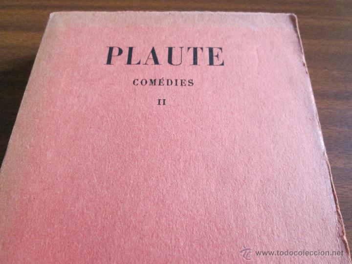 Libros de segunda mano: Com&eacute;dies [Comedias] --- Plauto - Foto 2