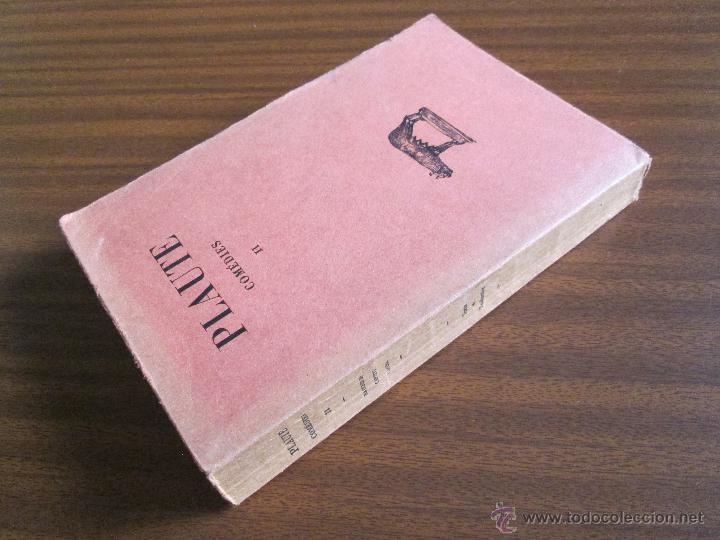 Libros de segunda mano: Com&eacute;dies [Comedias] --- Plauto - Foto 3