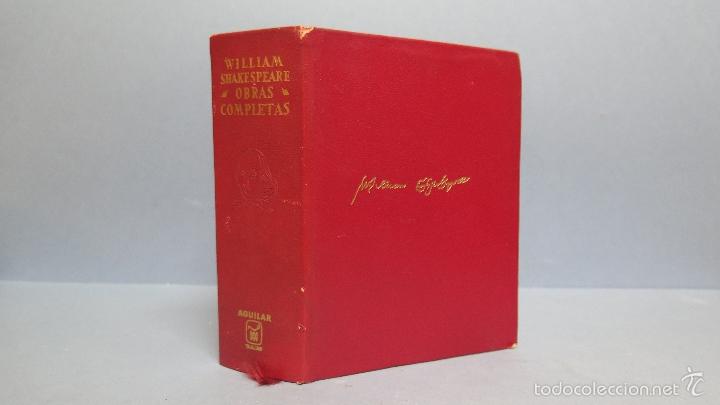 Libros de segunda mano: 1967.- OBRAS COMPLETAS. WILLIAM SHAKESPEARE. AGUILAR - Foto 1