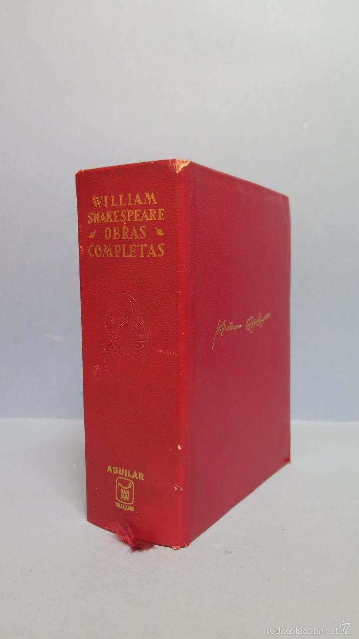 Libros de segunda mano: 1967.- OBRAS COMPLETAS. WILLIAM SHAKESPEARE. AGUILAR - Foto 2