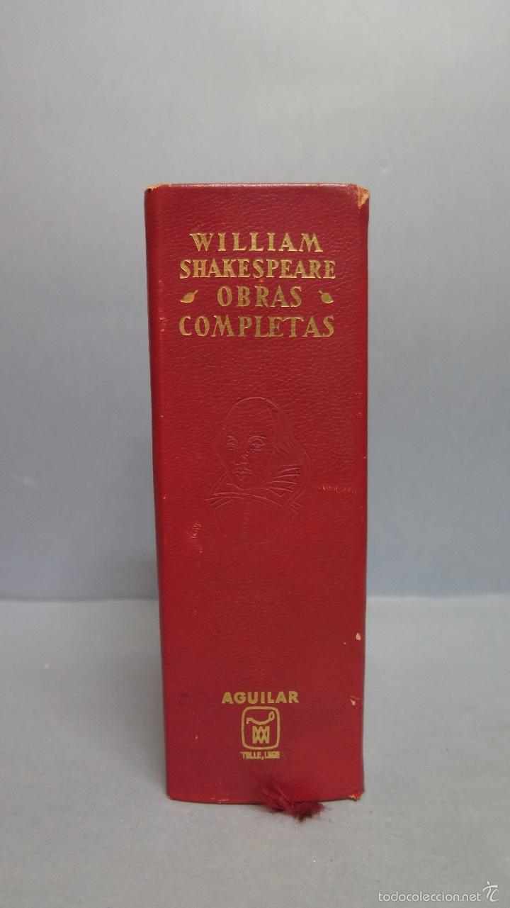 Libros de segunda mano: 1967.- OBRAS COMPLETAS. WILLIAM SHAKESPEARE. AGUILAR - Foto 3