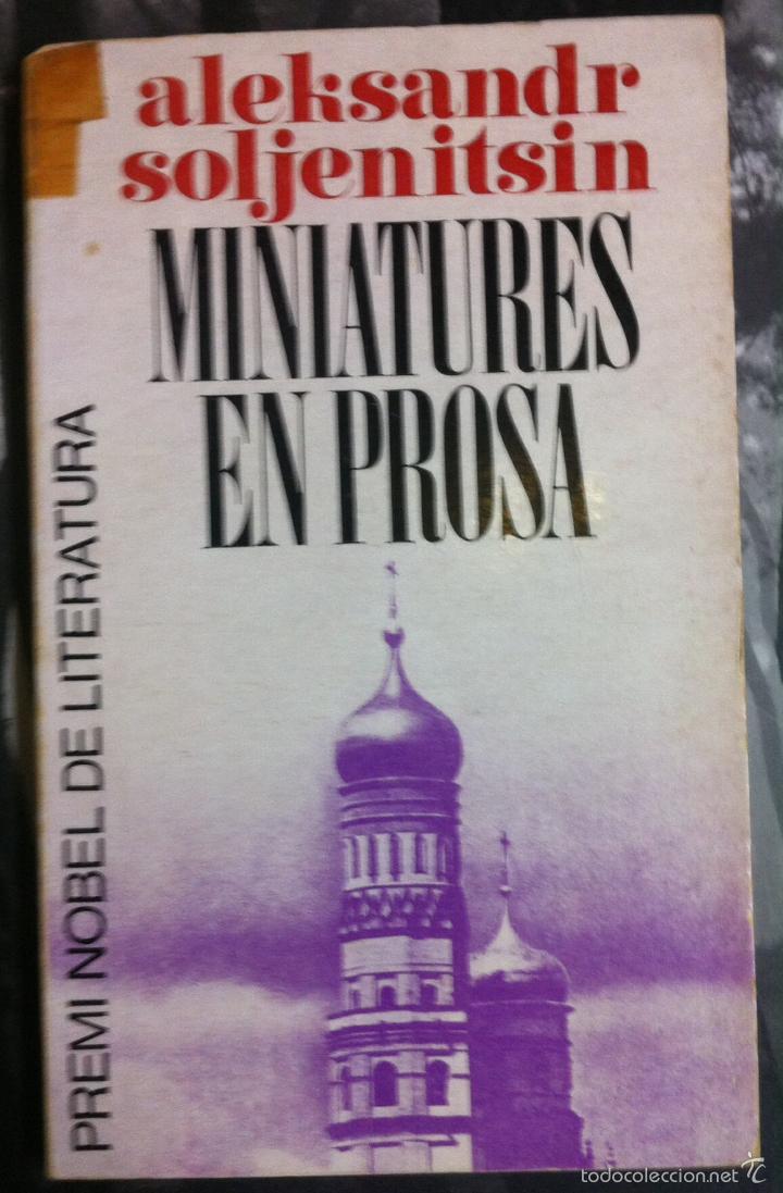 Libros de segunda mano: Aleksandr Soljenitsin. Miniatures en prosa. 1971  - SOLZHENITSYN - Foto 1