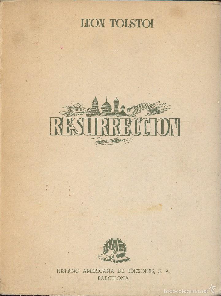 Libros de segunda mano: RESURRECCI&Oacute;N - LEON TOLSTOI - Foto 1