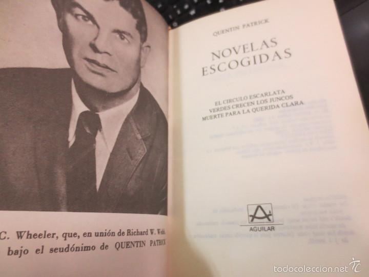 Libros de segunda mano: NOVELAS ESCOGIDAS QUENTIN PATRICK EDIT AGUILAR A&Ntilde;O 1980 - Foto 2
