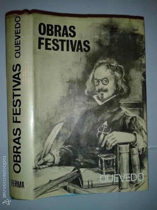 Libros de segunda mano: OBRAS FESTIVAS 1966 QUEVEDO EDITORIAL FERMA - Foto 1