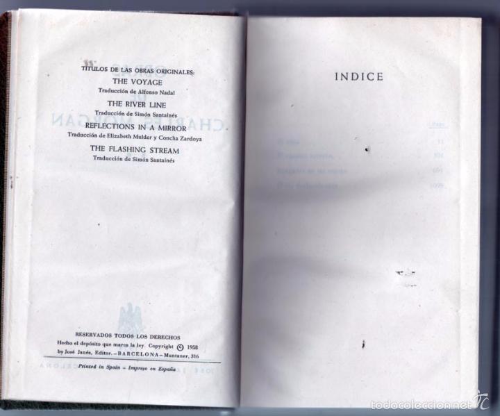 Libros de segunda mano: OBRAS DE CHARLES MORGAN. TOMO 2 JANES EDITOR. PIEL. - Foto 1
