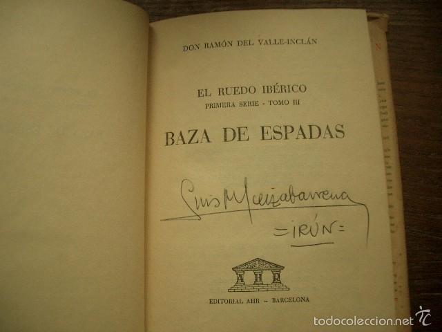 Libros de segunda mano: Baza de Espadas De Valle Incl&aacute;n - Foto 4