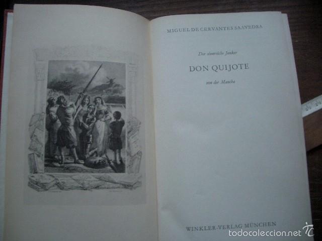 Libros de segunda mano: Quijote alem&aacute;n ilustrado - Foto 3