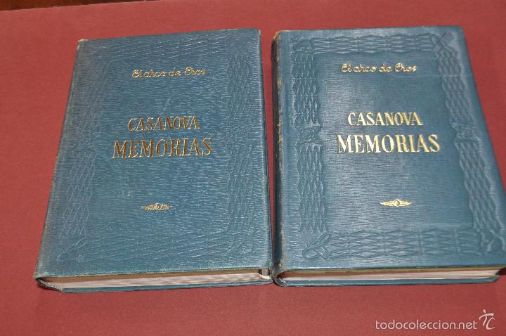 Libros de segunda mano: 2 tomos casanova memorias el arco de eros - Edaf - NOB - Foto 1