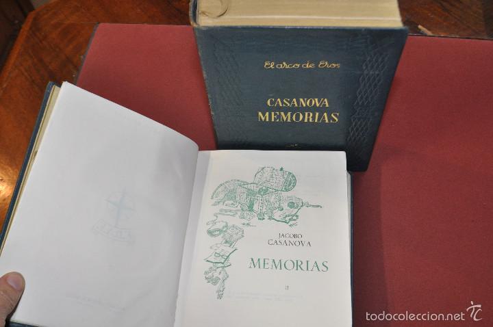 Libros de segunda mano: 2 tomos casanova memorias el arco de eros - Edaf - NOB - Foto 3