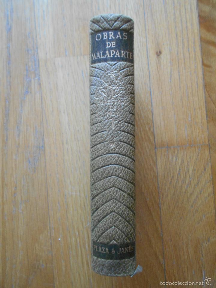 Libros de segunda mano: OBRAS DE MALAPARTE, Plaza Janes - Foto 1