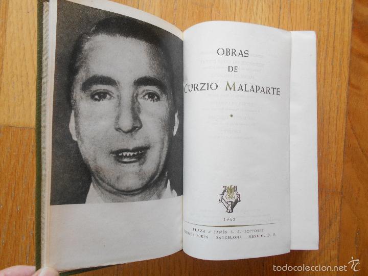 Libros de segunda mano: OBRAS DE MALAPARTE, Plaza Janes - Foto 2