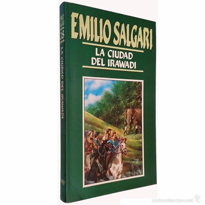 Libros de segunda mano: La Ciudad Del Irawadi / Emilio Salgari N&ordm; 28 / Ediciones Orbis 1987 - Foto 1