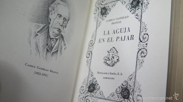 Libros de segunda mano: 1943.- LA AGUJA EN EL PAJAR. CAMILO CASTELLO BRANCO - Foto 2