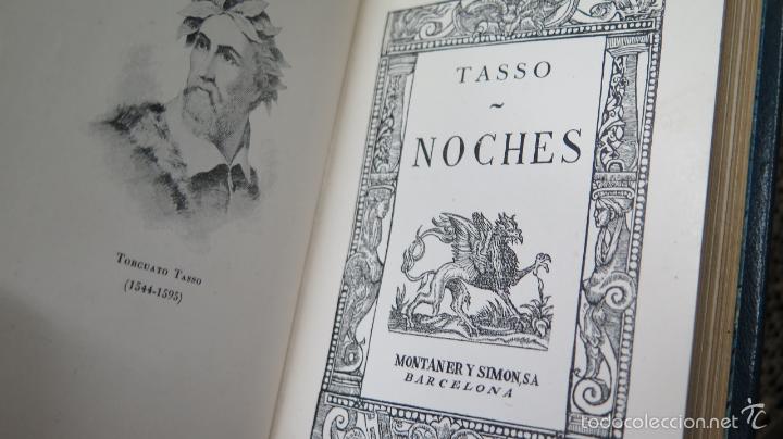 Libros de segunda mano: 1945. NOCHES. TASSO. MONTANER Y SIMON - Foto 2