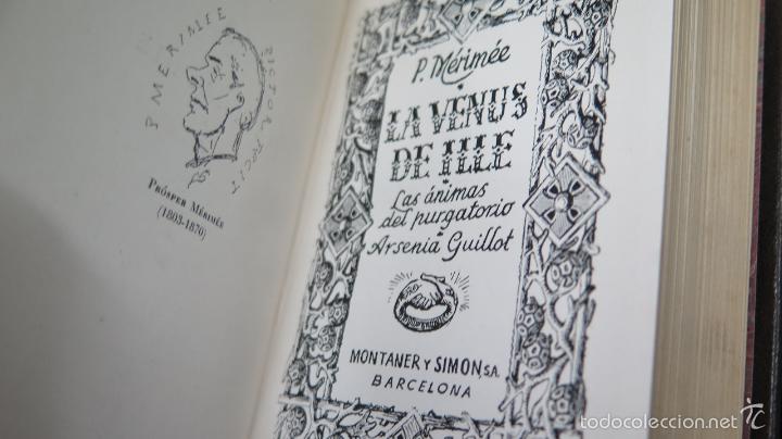 Libros de segunda mano: 1946.- LA VENUS DE ILLE. P. MERINEE. MONTANER Y SIMON - Foto 2