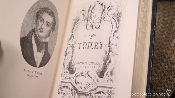 Libros de segunda mano: 1945.- TRILBY. CH. NODIER. MONTANER Y SIMON - Foto 2