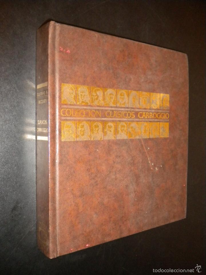 Libros de segunda mano: Colecci&oacute;n clasicos Carroggio / Gustavo A. becquer - Foto 1
