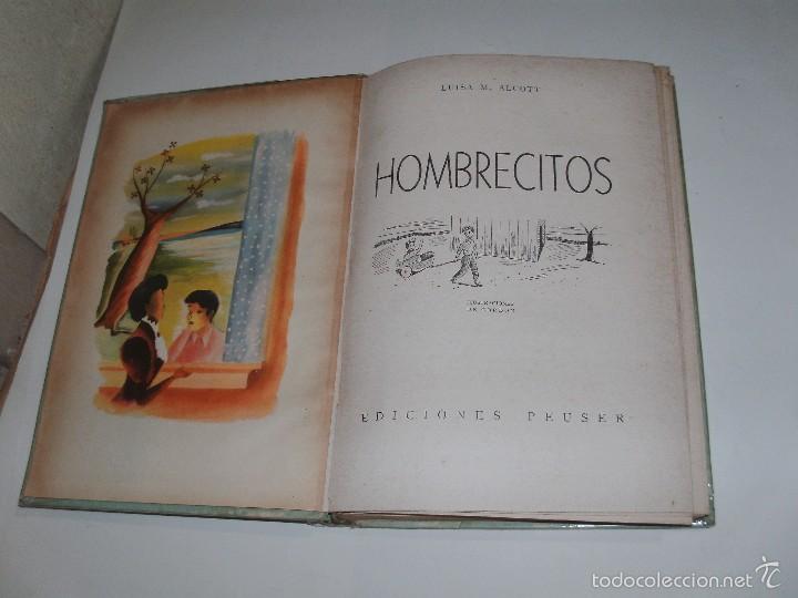 Libros de segunda mano: LUISA M. ALCOTT - HOMBRECITOS - - Foto 2