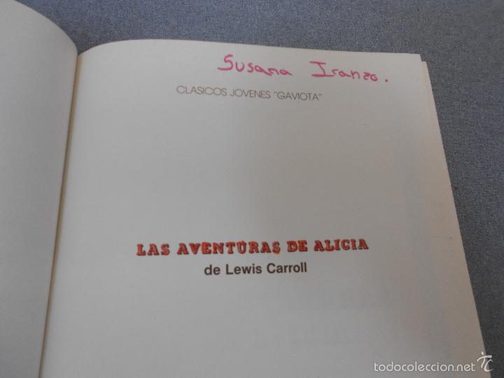 Libros de segunda mano: LAS AVENTURAS DE ALICIA. LEWIS CARROLL - Foto 2