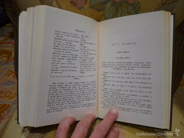 Libros de segunda mano: HAMLET Y ROMEO Y JULIETA, DE SHAKESPEARE. - Foto 4