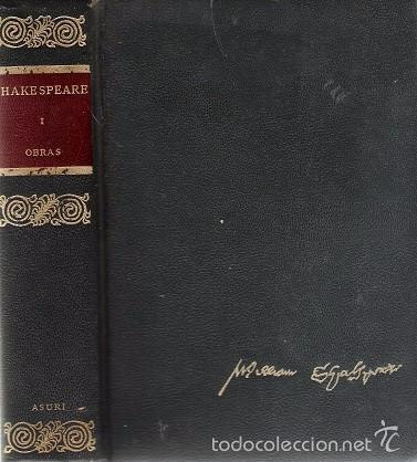 Libros de segunda mano: WILLIAM SHAKESPEARE. OBRAS. CL&Aacute;SICOS ASURI. - Foto 1