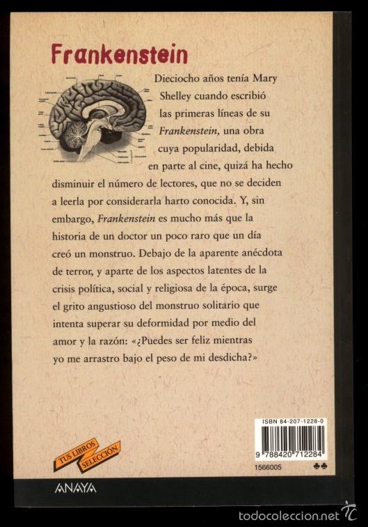 Libros de segunda mano: Frankenstein Mary Shelley Anaya - Foto 2