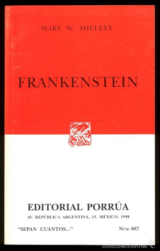 Libros de segunda mano: Frankenstein Mary Shelley Porr&uacute;a - Foto 1