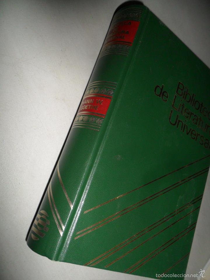 Libros de segunda mano: Goethe - Obras - Fausto - Werther - Foto 1
