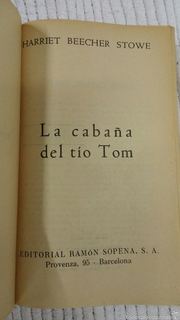 Libros de segunda mano: CABA&Ntilde;A DEL TIO TOM -.Harriet Beecher Stowe.- - Foto 2