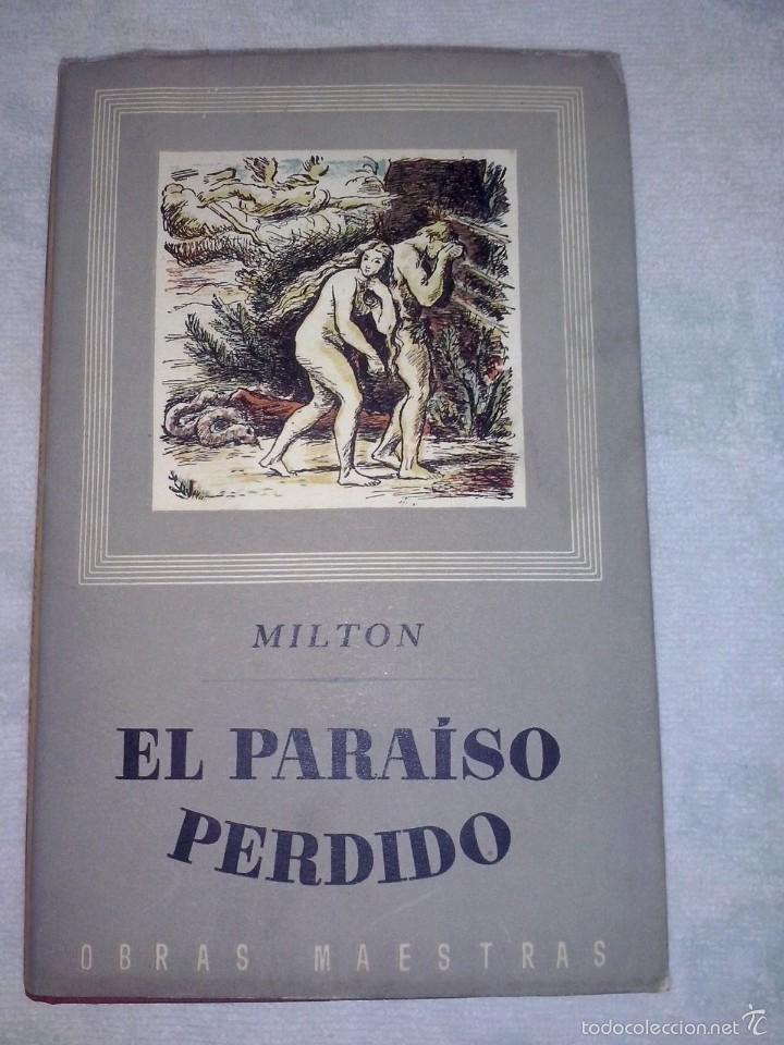 Libros de segunda mano: LIBRO: EL PARAISO PERDIDO DE MILTON EDICION DE 1953 - Foto 1