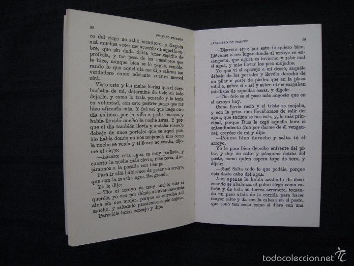 Libros de segunda mano: LAZARILLO DE TORMES - ANONIMO - PREFACIO DE GREGORIO MARA&Ntilde;ON - EDICIONES ESPASA-CALPE. - Foto 5