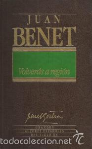 Libros de segunda mano: Volver&aacute;s a regi&oacute;n &ndash; Juan Benet - Foto 1