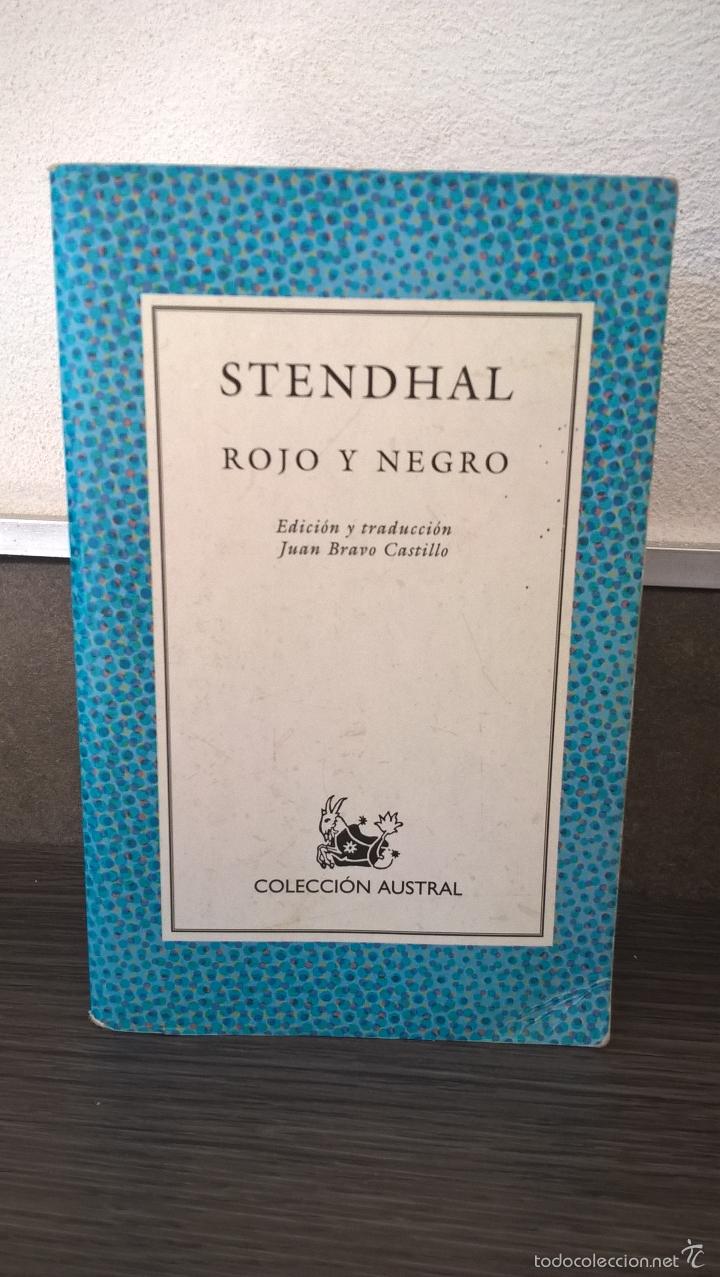 Libros de segunda mano: ROJO Y NEGRO TOMO II. STENDHAL. AUSTRAL 456. - Foto 1