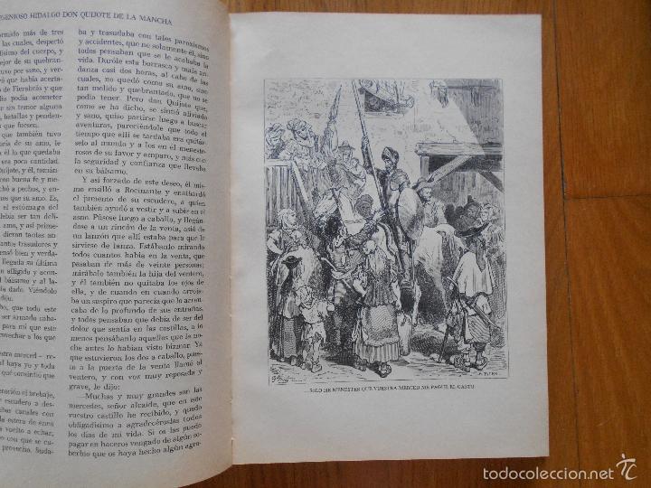 Libros de segunda mano: DON QUIJOTE DE LA MANCHA 2 Tomos , Ilustraciones DORE, Utesa - Foto 2