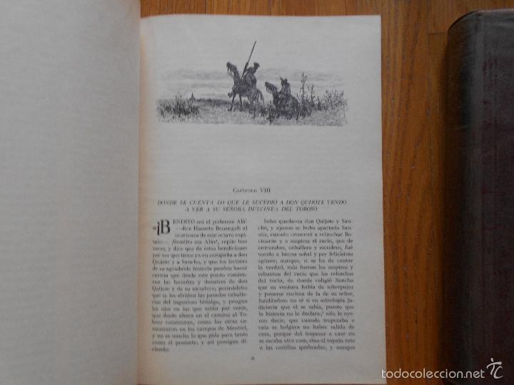 Libros de segunda mano: DON QUIJOTE DE LA MANCHA 2 Tomos , Ilustraciones DORE, Utesa - Foto 5