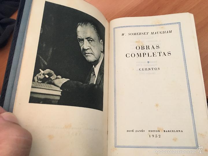 Libros de segunda mano: CUENTOS I ( W. SOMERSETMAUGHAM) (LB31) - Foto 3