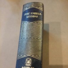 Libros de segunda mano: JOSE ZORRILLA LEYENDAS - EDITORIAL AGUILAR - COLECCIÓN JOYA. 1973. FOLLETO CORTESÍA. Lote 58685861
