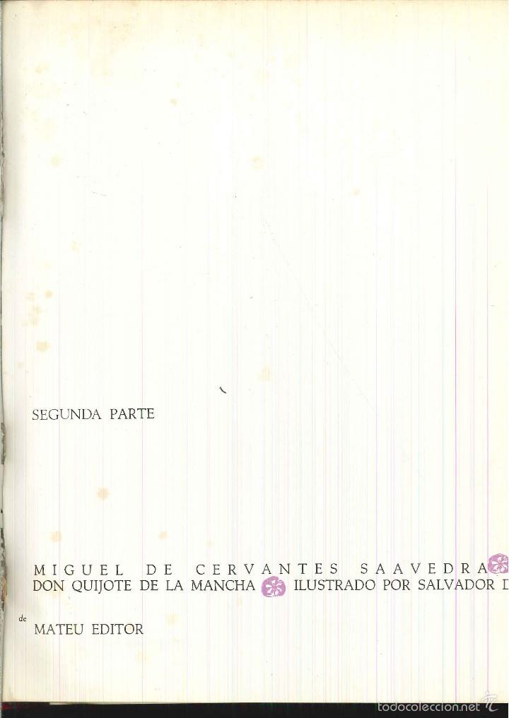 Libros de segunda mano: DON QUIJOTE DE LA MANCHA. Miguel de Cervantes - Foto 3