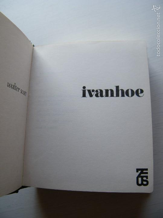 Libros de segunda mano: IVANHOE - WALTER SCOTT - EDITORIAL ZEUS - BARCELONA (1969) - Foto 3
