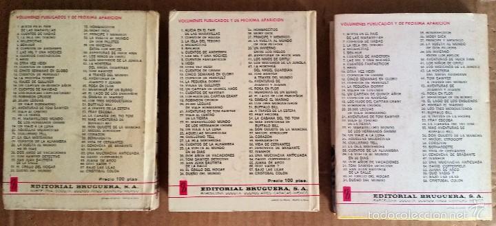 Libros de segunda mano: LOTE DE LIBROS CL&Aacute;SICOS DE LA EDITORIAL BRUGUERA. - Foto 2
